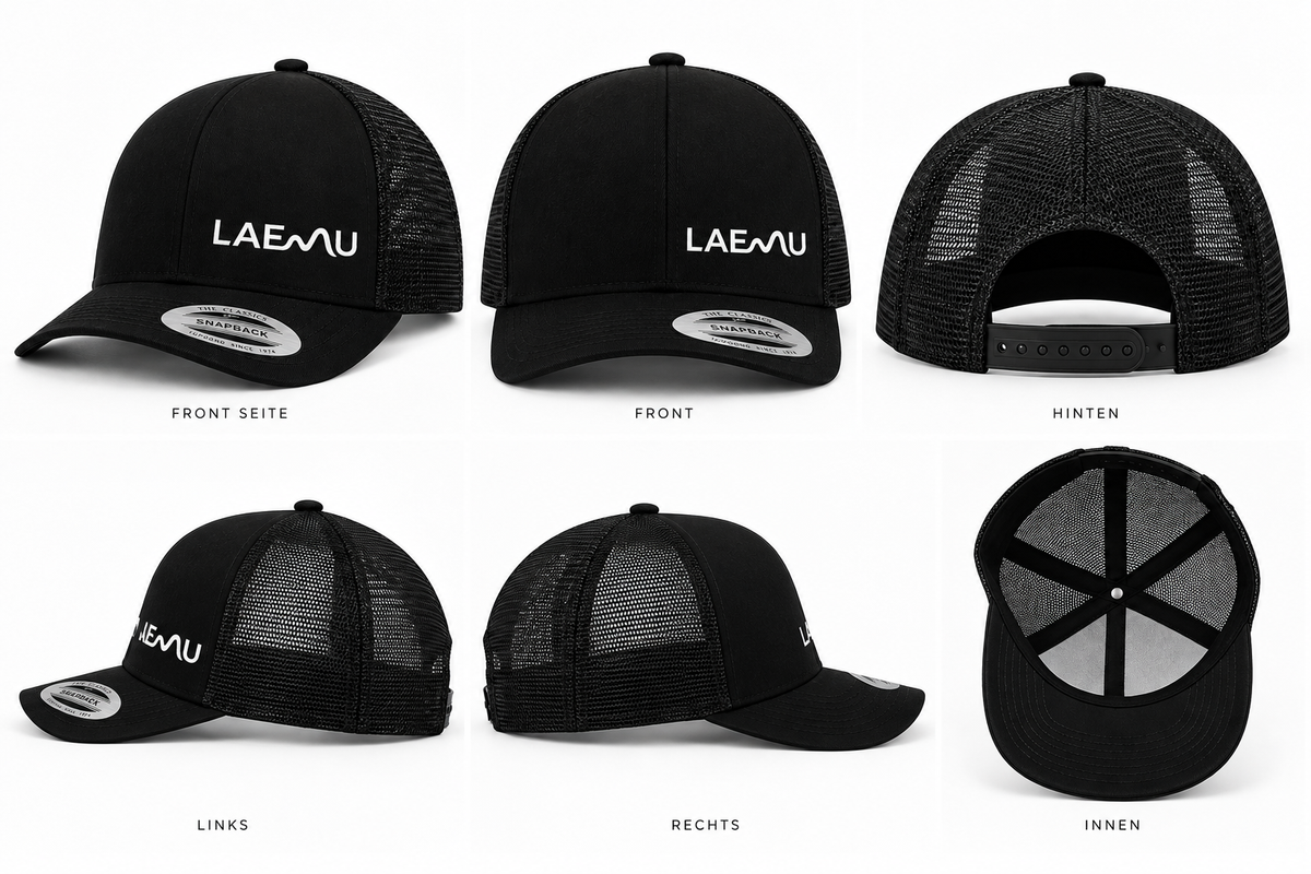 LAEMU Cap – Schwarz